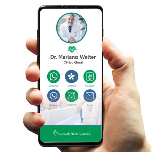 Cartão de Visita Digital Médico Clínico Geral (Interativo)