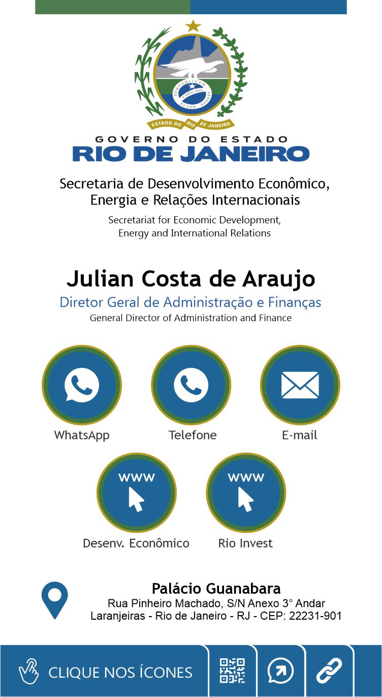 Cartão de Visita Digital Interativo Julian Costa de Araujo