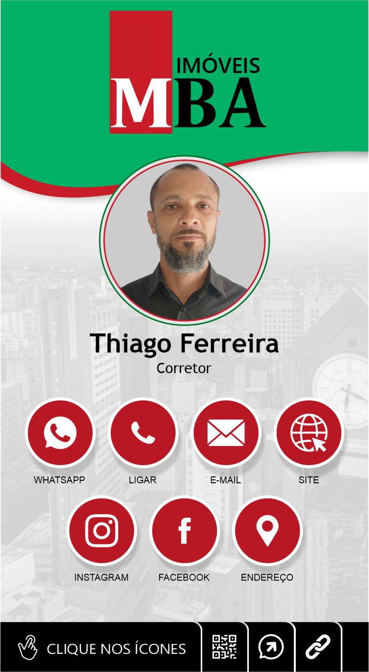Cartão de Visita Digital Interativo Imóveis MBA - Thiago Ferreira