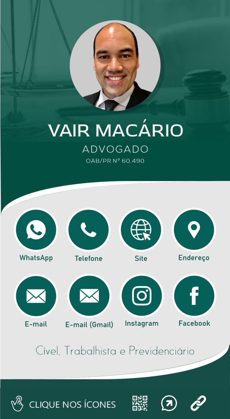 Cartão de Visita Digital Interativo Vair Macário