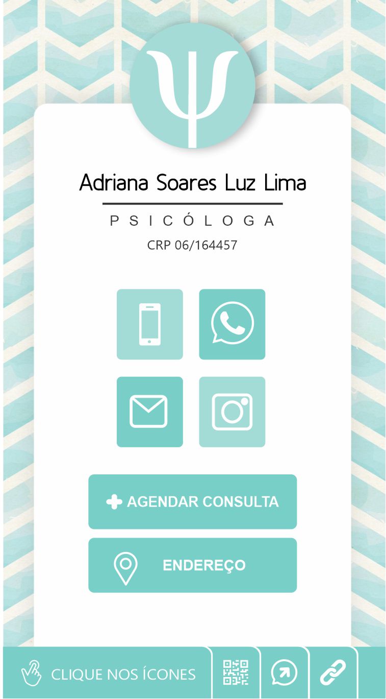 Cartão de Visita Digital Interativo Adriana Soares Luz Lima