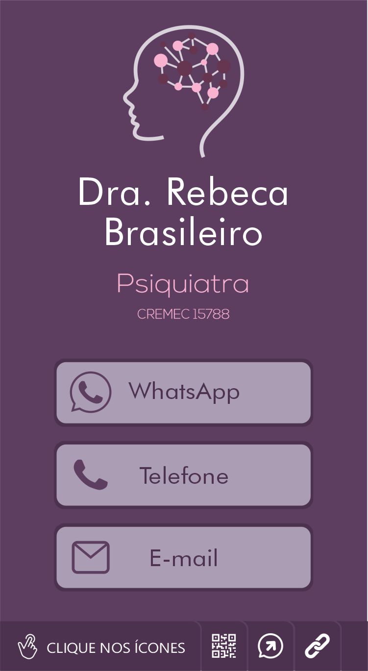 Cartão de Visita Digital Interativo Dra. Rebeca Brasileiro