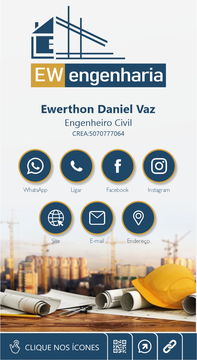 Cartão de Visita Digital Interativo EW Engenharia