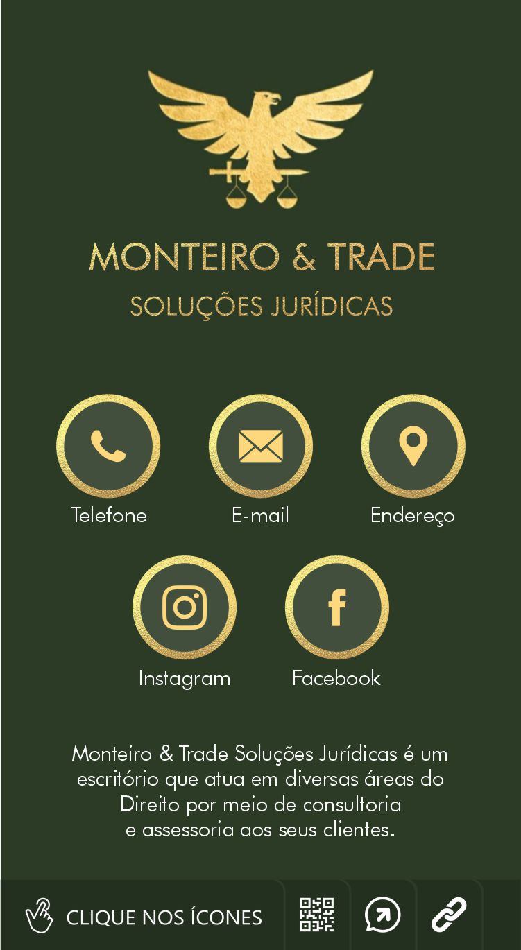 Cartão de Visita Digital Interativo Monteiro & Trade