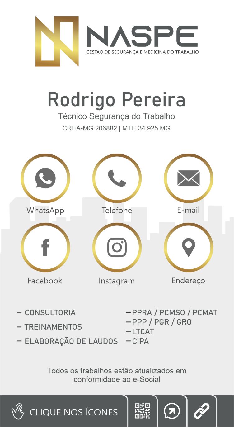 Cartão de Visita Digital Interativo NASPE - Rodrigo Pereira