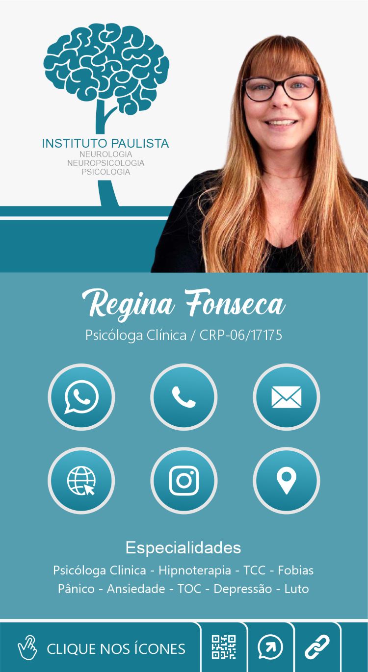 Cartão de Visita Digital Interativo Regina Fonseca