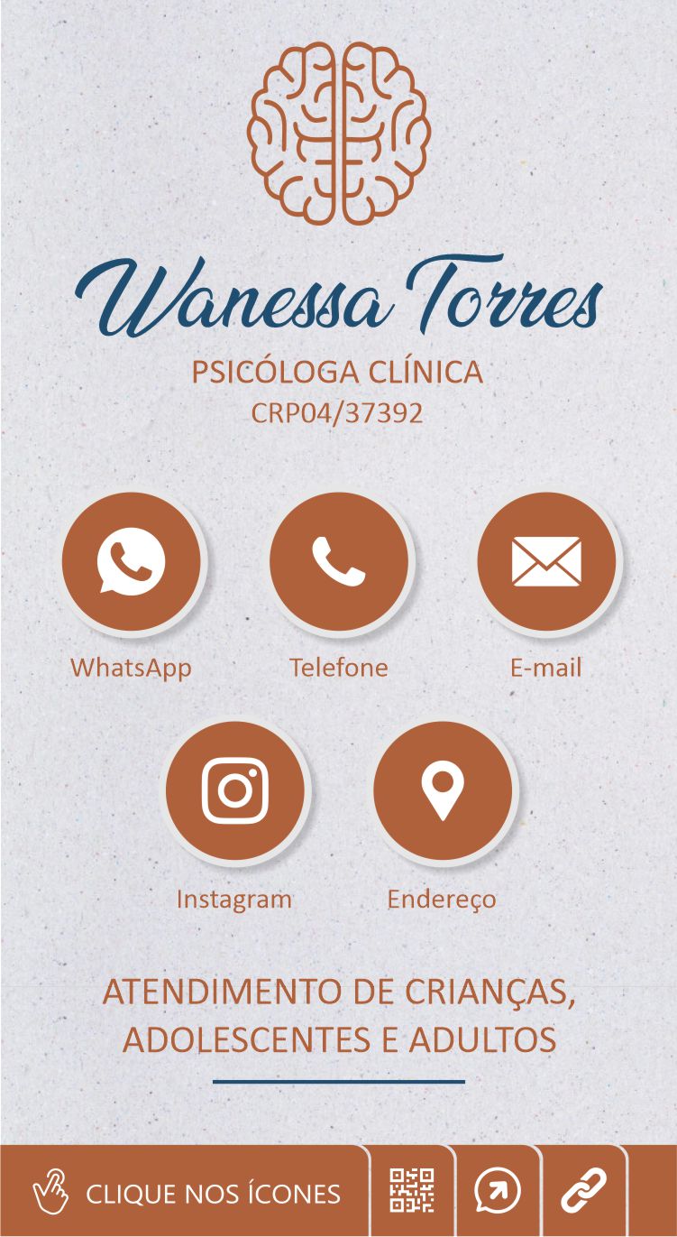 Cartão de Visita Digital Interativo Wanessa Torres
