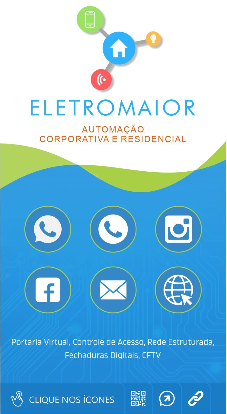 Cartão de visita digital Eletromaior Automação